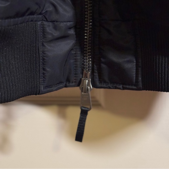 Fabletics Women's Iconic Oversized Bomber Jacket Black XL/XXL - Picture 9 of 13